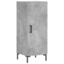 Aparador de madera contrachapada gris hormigón 34,5x34x180 cm de vidaXL, Aparadores - Ref: Foro24-3199173, Precio: 103,16 €, ...