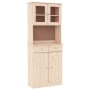 ALTA tall sideboard solid pine wood 77x35x188 cm by vidaXL, Sideboards - Ref: Foro24-3187775, Price: 273,70 €, Discount: %