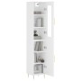 Aparador alto madera contrachapada blanco 34,5x34x180 cm de vidaXL, Aparadores - Ref: Foro24-3199161, Precio: 96,09 €, Descue...