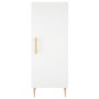 Aparador alto madera contrachapada blanco 34,5x34x180 cm de vidaXL, Aparadores - Ref: Foro24-3199161, Precio: 96,09 €, Descue...