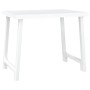 Mesa de camping con aspecto de madera PP blanco 79x56x64 cm de vidaXL, Mesas de jardín - Ref: Foro24-364737, Precio: 48,99 €,...