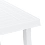 Mesa de camping con aspecto de madera PP blanco 79x56x64 cm de vidaXL, Mesas de jardín - Ref: Foro24-364737, Precio: 48,99 €,...