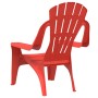 Children's garden chairs 2 pcs wood look PP red 37x34x44 cm by vidaXL, Garden chairs - Ref: Foro24-364738, Price: 46,39 €, Di...