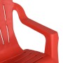 Children's garden chairs 2 pcs wood look PP red 37x34x44 cm by vidaXL, Garden chairs - Ref: Foro24-364738, Price: 46,39 €, Di...