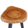 Mesa de centro de madera de teca maciza 40x45 cm de vidaXL, Mesas de centro - Ref: Foro24-281650, Precio: 67,99 €, Descuento: %