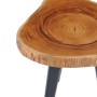 Mesa de centro de madera de teca maciza 40x45 cm de vidaXL, Mesas de centro - Ref: Foro24-281650, Precio: 67,99 €, Descuento: %