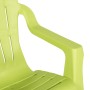 Children's garden chairs 2 pcs wood look PP green 37x34x44cm by vidaXL, Garden chairs - Ref: Foro24-364740, Price: 51,97 €, D...