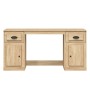 idaXL Sonoma oak plywood desk with cabinet by vidaXL, Desks - Ref: Foro24-3185330, Price: 166,19 €, Discount: %