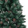 Slim Christmas tree real wood and green snow 210 cm by vidaXL, Christmas trees - Ref: Foro24-3077764, Price: 80,15 €, Discoun...