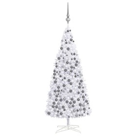 Pre-lit Christmas tree with lights and balls white 400 cm by vidaXL, Christmas trees - Ref: Foro24-3077887, Price: 360,79 €, ...