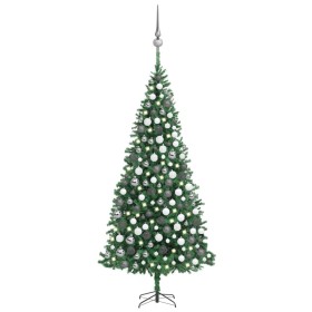 Artificial Christmas tree with LED lights and green balls 300 cm by vidaXL, Christmas trees - Ref: Foro24-3077884, Price: 190...