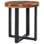 Solid teak wood and polyresin coffee table 40x45 cm by vidaXL, Coffee table - Ref: Foro24-281652, Price: 106,76 €, Discount: %