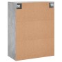 Armario de pared 2 unidades gris hormigón 69,5x34x90 cm de vidaXL, Aparadores - Ref: Foro24-3195607, Precio: 128,99 €, Descue...