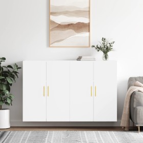 Wall cabinets 2 units white 69.5x34x90 cm by vidaXL, Sideboards - Ref: Foro24-3195611, Price: 131,99 €, Discount: %