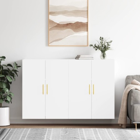 Wall cabinets 2 units white 69.5x34x90 cm by vidaXL, Sideboards - Ref: Foro24-3195611, Price: 131,93 €, Discount: %