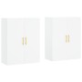 Wall cabinets 2 units white 69.5x34x90 cm by vidaXL, Sideboards - Ref: Foro24-3195611, Price: 131,93 €, Discount: %