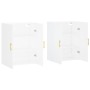 Wall cabinets 2 units white 69.5x34x90 cm by vidaXL, Sideboards - Ref: Foro24-3195611, Price: 131,93 €, Discount: %