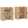 Wall cabinet 2 units Sonoma oak 69.5x34x90 cm by vidaXL, Sideboards - Ref: Foro24-3195622, Price: 128,47 €, Discount: %