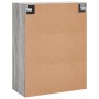 Armarios de pared 2 unidades gris Sonoma 69,5x34x90 cm de vidaXL, Aparadores - Ref: Foro24-3195609, Precio: 138,16 €, Descuen...