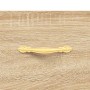 Aparador de madera contrachapada roble Sonoma 34,5x34x180 cm de vidaXL, Aparadores - Ref: Foro24-3199220, Precio: 111,62 €, D...