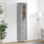 Concrete gray plywood sideboard 34.5x34x180 cm by vidaXL, Sideboards - Ref: Foro24-3199229, Price: 110,00 €, Discount: %