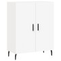 Aparador alto madera contrachapada blanco 69,5x34x180 cm de vidaXL, Aparadores - Ref: Foro24-3199569, Precio: 163,80 €, Descu...