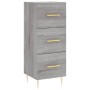 Aparador alto madera contrachapada gris Sonoma 34,5x34x180 cm de vidaXL, Aparadores - Ref: Foro24-3199231, Precio: 112,99 €, ...