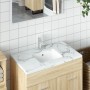 Lavabo de baño rectangular cerámica blanco 39x30x18,5 cm de vidaXL, Lavabos - Ref: Foro24-153730, Precio: 62,99 €, Descuento: %