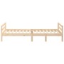 Estructura de cama madera maciza de pino 80x200 cm de vidaXL, Camas y somieres - Ref: Foro24-821629, Precio: 116,20 €, Descue...