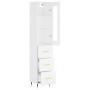 Aparador alto madera contrachapada blanco 34,5x34x180 cm de vidaXL, Aparadores - Ref: Foro24-3199217, Precio: 111,99 €, Descu...