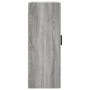 Armarios de pared 2 unidades gris Sonoma 69,5x34x90 cm de vidaXL, Aparadores - Ref: Foro24-3195625, Precio: 132,99 €, Descuen...