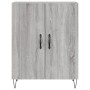 Aparador alto madera contrachapada gris sonoma 69,5x34x180 cm de vidaXL, Aparadores - Ref: Foro24-3199591, Precio: 146,56 €, ...