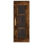 Aparador de madera contrachapada roble ahumado 34,5x34x180 cm de vidaXL, Aparadores - Ref: Foro24-3199230, Precio: 109,52 €, ...