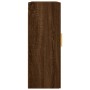 Wall cabinets 2 units oak brown 69.5x34x90 cm by vidaXL, Sideboards - Ref: Foro24-3195618, Price: 149,70 €, Discount: %