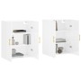 Armario de pared 2 unidades blanco brillante 69,5x34x90 cm de vidaXL, Aparadores - Ref: Foro24-3195613, Precio: 138,39 €, Des...