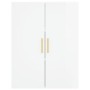 Armario de pared 2 unidades blanco brillante 69,5x34x90 cm de vidaXL, Aparadores - Ref: Foro24-3195613, Precio: 138,39 €, Des...