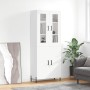 Tall white plywood sideboard 69.5x34x180 cm by vidaXL, Sideboards - Ref: Foro24-3198217, Price: 168,88 €, Discount: %