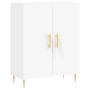 Tall white plywood sideboard 69.5x34x180 cm by vidaXL, Sideboards - Ref: Foro24-3198201, Price: 173,90 €, Discount: %