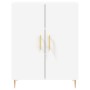 Tall white plywood sideboard 69.5x34x180 cm by vidaXL, Sideboards - Ref: Foro24-3198201, Price: 173,90 €, Discount: %