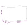 Transparent acrylic display box 56x36x37 cm by vidaXL, Counters - Ref: Foro24-154928, Price: 69,82 €, Discount: %