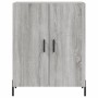 High sideboard sonoma gray plywood 69.5x34x180 cm by vidaXL, Sideboards - Ref: Foro24-3198223, Price: 167,78 €, Discount: %