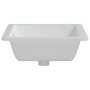 Lavabo de baño rectangular cerámica blanco 50x40,5x18,5 cm de vidaXL, Lavabos - Ref: Foro24-153732, Precio: 67,75 €, Descuent...