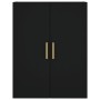 Armarios de pared 2 unidades negro 69,5x34x90 cm de vidaXL, Aparadores - Ref: Foro24-3195612, Precio: 165,99 €, Descuento: %