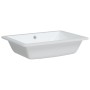 Lavabo de baño rectangular cerámica blanco 55,5x40x18,5 cm de vidaXL, Lavabos - Ref: Foro24-153733, Precio: 88,48 €, Descuent...