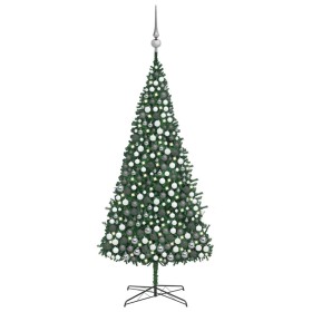 Árbol de Navidad artificial con LED y bolas verde 400 cm de vidaXL, Arboles de navidad - Ref: Foro24-3077886, Precio: 377,50 ...