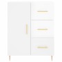 High glossy white plywood sideboard 69.5x34x180 cm by vidaXL, Sideboards - Ref: Foro24-3189431, Price: 145,08 €, Discount: %