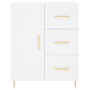 Tall white plywood sideboard 69.5x34x180 cm by vidaXL, Sideboards - Ref: Foro24-3189429, Price: 147,22 €, Discount: %