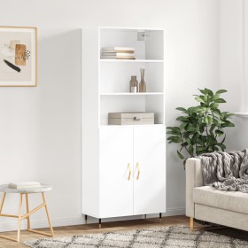 High glossy white plywood sideboard 69.5x34x180 cm by vidaXL, Sideboards - Ref: Foro24-3189231, Price: 126,99 €, Discount: %