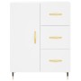 Aparador alto madera contrachapada blanco 69,5x34x180 cm de vidaXL, Aparadores - Ref: Foro24-3189421, Precio: 147,57 €, Descu...