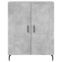 Concrete gray plywood tall sideboard 69.5x34x180 cm by vidaXL, Sideboards - Ref: Foro24-3199573, Price: 143,12 €, Discount: %